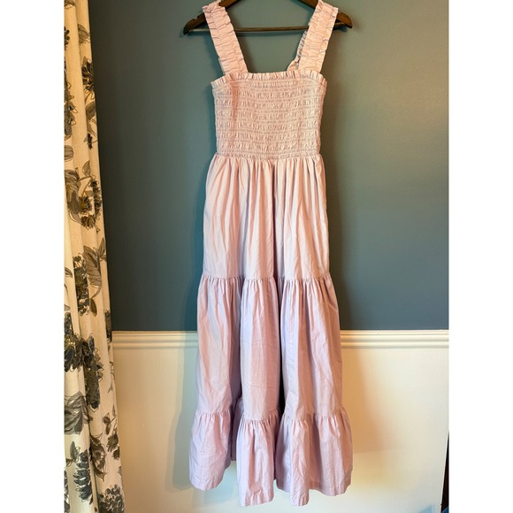 Abercrombie & Fitch Dresses & Skirts - Abercrombie & Fitch Lavender Smocked Tiered Maxi Dress Purple Large L